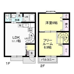 ベルハイムの物件間取画像